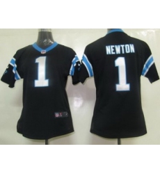 Women Nike Carolina Panthers 1# Newton Jersey