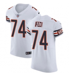 Nike Bears 74 Germain Ifedi White Men Stitched NFL New Elite Jersey