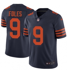 Nike Bears 9 Nick Foles Navy Blue Alternate Men Stitched NFL Vapor Untouchable Limited Jersey