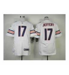 Nike Chicago Bears 17 Alshon Jeffery white Elite NFL Jersey