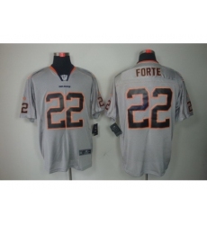 Nike Chicago Bears 22 Matt Forte Grey Elite Lights Out NFL Jersey