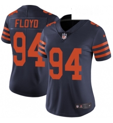 Womens Nike Chicago Bears 94 Leonard Floyd Elite Navy Blue Alternate NFL Jersey