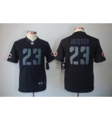 Nike Youth Chicago Bears #23 Devin Hester Black Jerseys(Impact Limited)