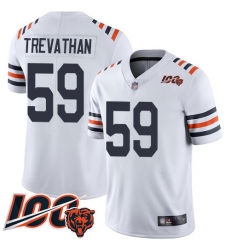 Youth Chicago Bears 59 Danny Trevathan White 100th Season Limited Football Jersey