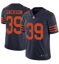 Youth Nike Bears #39 Eddie Jackson Navy Blue Alternate Stitched NFL Vapor Untouchable Limited Jersey