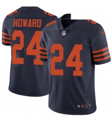 Youth Nike Chicago Bears 24 Jordan Howard Elite Navy Blue Alternate NFL Jersey