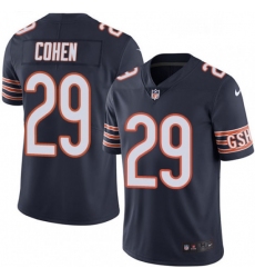 Youth Nike Chicago Bears 29 Tarik Cohen Navy Blue Team Color Vapor Untouchable Limited Player NFL Jersey