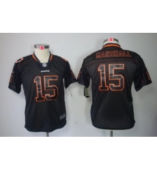 Youth Nike Chicago Bears #5 Brandon Marshall Black[Lights Out Black ELITE Jerseys]