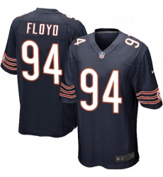 Youth Nike Chicago Bears 94 Leonard Floyd Game Navy Blue Team Color NFL Jersey