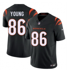Men Cincinnati Bengals 86 Colbie Young Black 2026 Draft F U S E Vapor Untouchable Limited Stitched Football Jersey Men Cincinnati Bengals 86 Colbie Young Black 2026 Draft F U S E Vapor Untouchable Limited Stitched Football Jersey