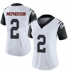 Women Cincinnati Bengals #2 Evan McPherson 2021 Rush Vapor Limited Stitched NFL Jersey