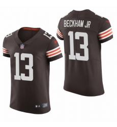 Cleveland Browns 13 Odell Beckham Jr  Nike Men Brwon Team Color Men Stitched NFL 2020 Vapor Untouchable Elite Jersey