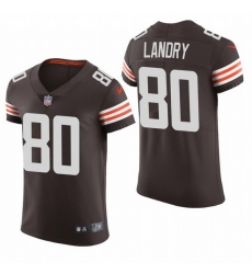 Cleveland Browns 80 Jarvis Landry Nike Men Brwon Team Color Men Stitched NFL 2020 Vapor Untouchable Elite Jersey