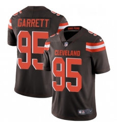 Mens Nike Cleveland Browns 95 Myles Garrett Brown Team Color Vapor Untouchable Limited Player NFL Jersey