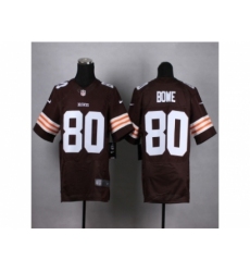 Nike cleveland browns 80 Dwayne Bowe Brown Elite NFL Jersey