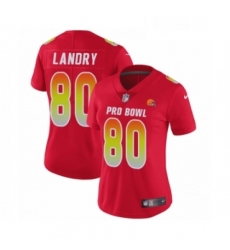 Womens Cleveland Browns 80 Jarvis Landry Limited Red AFC 2019 Pro Bowl Football Jersey