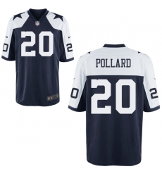 Men Nike Cowboys #20 Tony Pollard Thanksgiven Stitched NFL Jersey