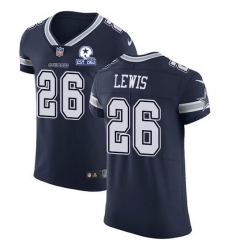 Nike Cowboys 26 Jourdan Lewis Navy Blue Team Color Men Stitched With Established In 1960 Patch NFL Vapor Untouchable Elite Jersey