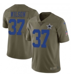 Nike Donovan Wilson Dallas Cowboys Limited Green 2017 Salute to Service Jersey Youth