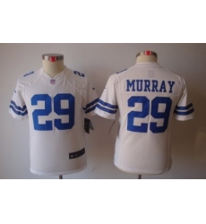 Youth Nike Dallas Cowboys 29# DeMarco Murray White Color Limited Jerseys
