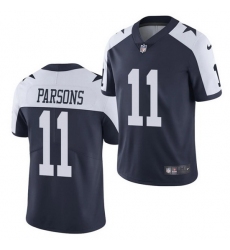 Youth Nike Dallas Cowboys Micah Parsons #11 Blue Thanksgiven Stitched NFL Jersey