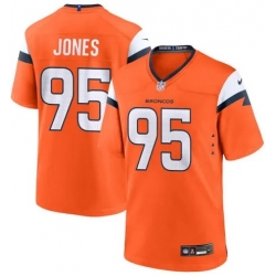 Men Denver Broncos Sai'Vion Jones #95 Rush Stitched F U S E Nike NFL Jersey