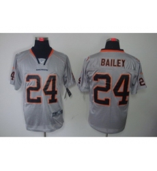 Nike Denver Broncos 24 Champ Bailey Grey Elite Lights Out NFL Jersey