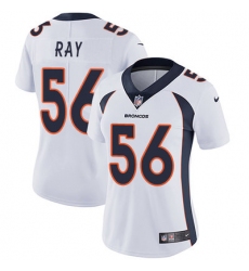 Nike Broncos #56 Shane Ray White Womens Stitched NFL Vapor Untouchable Limited Jersey