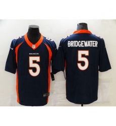 Youth Nike Denver Broncos 5 Teddy Bridgewater Navy Vapor Untouchable Limited Jersey
