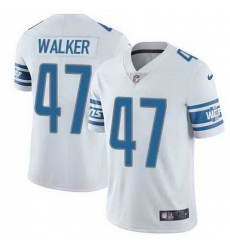 Nike Lions 47 Tracy Walker White Mens Stitched NFL Vapor Untouchable Limited Jersey 3vtUiM