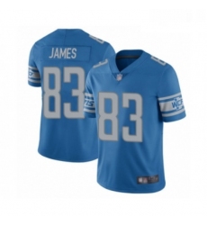 Youth Detroit Lions 83 Jesse James Blue Team Color Vapor Untouchable Limited Player Football Jersey