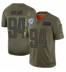 Youth Detroit Lions 94 Austin Bryant Limited Camo 2019 Salute to Service Football Jersey