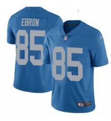 Youth Nike Detroit Lions 85 Eric Ebron Limited Blue Alternate Vapor Untouchable NFL Jersey