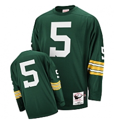 Green Bay Packers 5 Paul Hornung Throwback Jersey mitchellandness