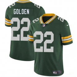 Men Green Bay Packers 22 Matthew Golden Green 2025 Draft Vapor Untouchable Limited Stitched Football Jersey
