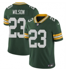 Men Green Bay Packers 23 Emanuel Wilson Green 2025 Vapor Untouchable Limited Stitched Football Jersey Men Green Bay Packers 23 Emanuel Wilson Green 2025 Vapor Untouchable Limited Stitched Football Jersey