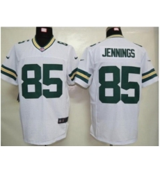 Nike Green Bay Packers 85 Greg Jennings white Elite NFL Jersey