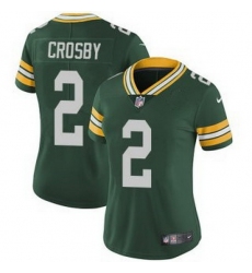 Nike packers 2 mason crosby green team color women stitched nfl vapor untouchable limited jersey