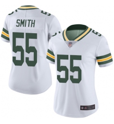 Women Packers 55 Za Darius Smith White Stitched Football Vapor Untouchable Limited Jersey