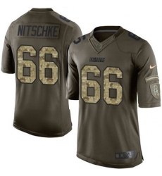 Nike Packers #66 Ray Nitschke Green Youth Stitched NFL Limited Salute to Service Jersey