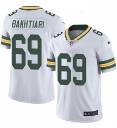 Youth Nike Green Bay Packers 69 David Bakhtiari White Vapor Untouchable Limited Player NFL Jersey