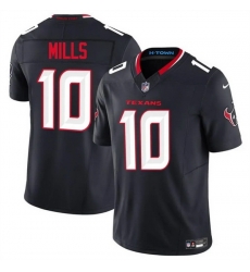 Men Houston Texans 10 Davis Mills Navy 2025 F U S E Vapor Limited Stitched Football Jersey Men Houston Texans 10 Davis Mills Navy 2025 F U S E Vapor Limited Stitched Football Jersey