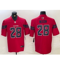 Men Houston Texans 28 Joe Mixon Red Vapor Untouchable Stitched Football Jersey Men Houston Texans 28 Joe Mixon Red Vapor Untouchable Stitched Football Jersey