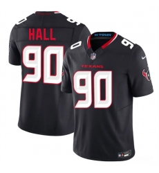 Men Houston Texans 90 Logan Hall Navy 2nd Alternate 2026 F U S E Vapor Limited Stitched Football Jersey Men Houston Texans 90 Logan Hall Navy 2nd Alternate 2026 F U S E Vapor Limited Stitched Football Jersey