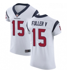 Men Nike Houston Texans 15 Will Fuller V White Vapor Untouchable Elite Player NFL Jersey