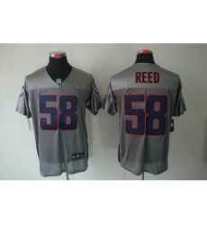 Nike Houston Texans 58 Brooks Reed Grey Elite Shadow NFL Jersey