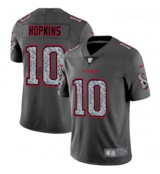 Nike Texans 10 DeAndre Hopkins Gray Camo Vapor Untouchable Limited Jersey