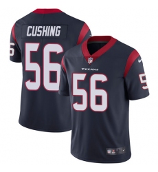 Nike Texans #56 Brian Cushing Navy Blue Team Color Mens Stitched NFL Vapor Untouchable Limited Jersey