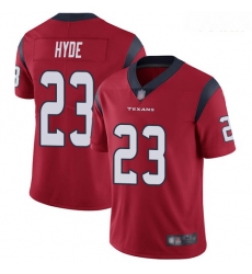 Texans #23 Carlos Hyde Red Alternate Youth Stitched Football Vapor Untouchable Limited Jersey