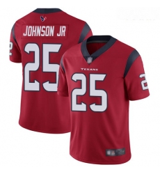 Texans #25 Duke Johnson Jr Red Alternate Youth Stitched Football Vapor Untouchable Limited Jersey